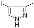 structure of CAS# 15802-75-2, 3-Methyl-4-iodopyrazole;4-Iodo-3-methyl-1H-pyrazole