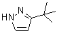 结构式 CAS# 15802-80-9, 3-叔丁基-1H-吡唑