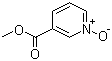 Methyl nicotinate 1-oxide molecular structure (CAS 15905-18-7)