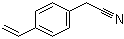 4-Ethenylbenzeneacetonitrile molecular structure (CAS 1592-11-6)