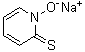 N-Hydroxypyridine-2-thione sodium salt molecular structure (CAS 15922-78-8)