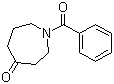 structure of CAS# 15923-40-7, N-Benzoyl-4-perhydroazepinone;N-Benzoylhexahydro-4-azepin-4-one