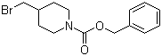 structure of CAS# 159275-17-9, 1-Cbz-4-(bromomethyl)piperidine;Benzyl 4-(bromomethyl)piperidine-1-carboxylate; Benzyl 4-(bromomethyl)tetrahydro-1(2H)-pyridinecarboxylate