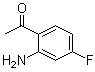 structure of CAS# 159305-15-4, 2'-Amino-4'-fluoroacetophenone;1-(2-Amino-4-fluorophenyl)ethanone