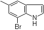 5-Methyl-7-bromoindole molecular structure (CAS 15936-79-5)