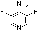 structure of CAS# 159783-22-9, 3,5-Difluoropyridin-4-amine