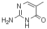 structure of CAS# 15981-91-6, 2-Amino-5-methyl-4(3H)-pyrimidinone;2-Amino-5-methylpyrimidin-4-ol; 2-amino-5-methyl-4(1H)-pyrimidinone; 5-Methylisocytosine; NSC 60208