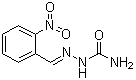 structure of CAS# 16004-43-6, 2-Nitrobenzaldehyde semicarbazone;o-Nitrobenzaldehyde semicarbazone