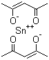 双(乙酰丙酮)锡分子结构 (CAS 16009-86-2)