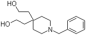 2,2'-(1-Benzylpiperidine-4,4-diyl)diethanol molecular structure (CAS 160133-33-5)