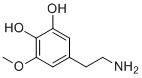 structure of CAS# 16032-86-3, 5-(2-Aminoethyl)-3-methoxy-1,2-benzenediol;3-methoxy-4,5-dihydroxyphenethylamine