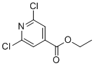 Ethyl 2,6-dichloroisonicotinate molecular structure (CAS 1604-14-4)