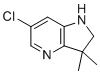 structure of CAS# 1604818-09-8, 6-Chloro-3,3-dimethyl-2,3-dihydro-1H-pyrrolo[3,2-b]pyridine