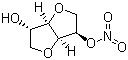 structure of CAS# 16051-77-7, Isosorbide 5-mononitrate;1,4:3,6-Dianhydro-D-glucitol 5-mononitrate
