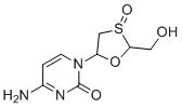 structure of CAS# 160552-55-6, Lamivudine Impurity G;4-amino-1-[2-(hydroxymethyl)-3-oxo-1,3-oxathiolan-5-yl]pyrimidin-2-one