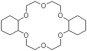Dicyclohexano-18-crown-6 molecular structure (CAS 16069-36-6)