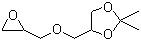 4-[(2,3-Epoxypropoxy)methyl]-2,2-dimethyl-1,3-dioxolane molecular structure (CAS 1607-37-0)