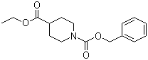 Ethyl 1-Cbz-piperidine-4-carboxylate molecular structure (CAS 160809-38-1)
