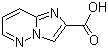 structure of CAS# 160911-42-2, Imidazo[1,2-b]pyridazine-2-carboxylic acid