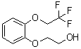 2-[2-(2,2,2-Trifluoroethoxy)phenoxy]ethanol molecular structure (CAS 160969-02-8)