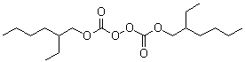 结构式 CAS# 16111-62-9, 过氧二碳酸二(2-乙基己基)酯