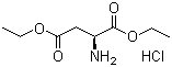 structure of CAS# 16115-68-7, L-Aspartic acid diethyl ester hydrochloride;H-Asp(OEt)-OEt.HCl