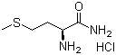 structure of CAS# 16120-92-6, L-Methioninamide hydrochloride