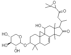 Cimicidanol-3-O-alpha-L-arabinoside molecular structure (CAS 161207-05-2)