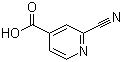 structure of CAS# 161233-97-2, 2-Cyanopyridine-4-carboxylic acid
