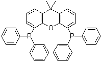 structure of CAS# 161265-03-8, Dimethylbisdiphenylphosphinoxanthene;9,9-Dimethyl-4,5-bis(diphenylphosphino)xanthene; Xantphos