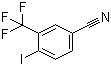 结构式 CAS# 161320-00-9, 4-碘-3-三氟甲基苯腈