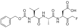 结构式 CAS# 161401-82-7, 半胱天冬酶抑制剂 VI