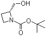 结构式 CAS# 161511-90-6, (R)-1-叔丁氧羰基-2-氮杂环丁烷甲醇