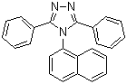 结构式 CAS# 16152-10-6, 3,5-二苯基-4-(1-萘基)-1H-1,2,4-三唑