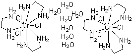 Tris(ethylenediamine)chromium trichloride hydrate (2:7) molecular structure (CAS 16165-32-5)