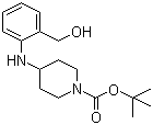 structure of CAS# 162045-29-6, 1-Boc-4-(2-hydroxymethylphenylamino)piperidine