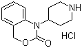 结构式 CAS# 162045-31-0, 1-(4-哌啶基)-1,2-二氢-4H-3,1-苯并恶嗪-2-酮盐酸盐