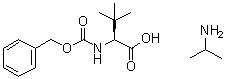 3-Methyl-N-[(phenylmethoxy)carbonyl]-L-valine compd. with 2-propanamine molecular structure (CAS 1621085-33-3)