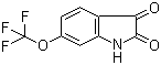 6-(Trifluoromethoxy)-1H-indole-2,3-dione molecular structure (CAS 162252-92-8)