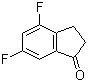 结构式 CAS# 162548-73-4, 4,6-二氟-1-茚酮