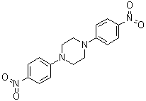 1,4-Bis(4-nitrophenyl)piperazine molecular structure (CAS 16264-05-4)