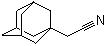 1-Adamantaneacetonitrile molecular structure (CAS 16269-13-9)