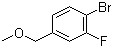 结构式 CAS# 162744-47-0, 1-溴-2-氟-4-(甲氧基甲基)苯
