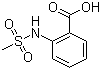 structure of CAS# 162787-61-3, 2-(Methylsulfonamido)benzoic acid