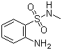 结构式 CAS# 16288-77-0, 2-氨基-N-甲基苯磺酰胺