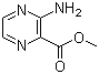 结构式 CAS# 16298-03-6, 3-氨基吡嗪-2-羧酸甲酯