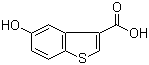 structure of CAS# 16304-39-5, 5-Hydroxybenzo[b]thiophene-3-carboxylic acid