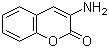 结构式 CAS# 1635-31-0, 3-氨基香豆素