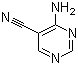 结构式 CAS# 16357-69-0, 4-氨基嘧啶-5-甲腈