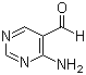 结构式 CAS# 16357-83-8, 4-氨基嘧啶-5-甲醛